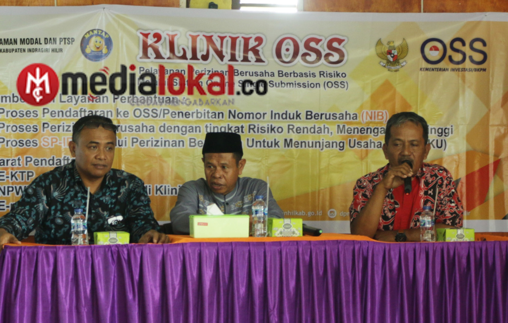 DPMPTSP Inhil Sosialisasikan Klinik OSS di Kecamatan Keritang