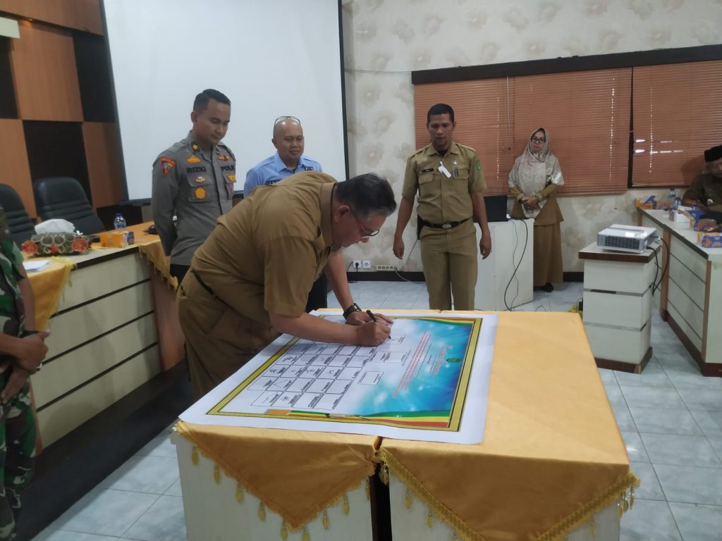Dibuka Langsung oleh Sekda, DP2KBP3A Inhil Gelar Rokoor dan Komitmen Bersama Mendukung Inhil Menuju Kabupaten Layak Anak