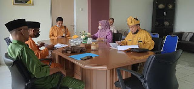 Dinas Koperasi dan UKM Inhil Gelar Rapat Percepatan Pencairan Bantuan Produktif Usaha Mikro