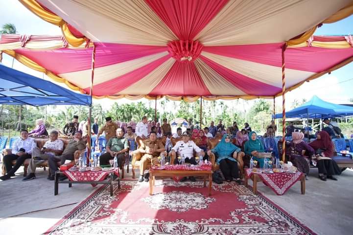 Peningkatan Pelayanan Kesehatan Gedung Baru UPT Puskesmas Kecamatan Mandah Diresmikan