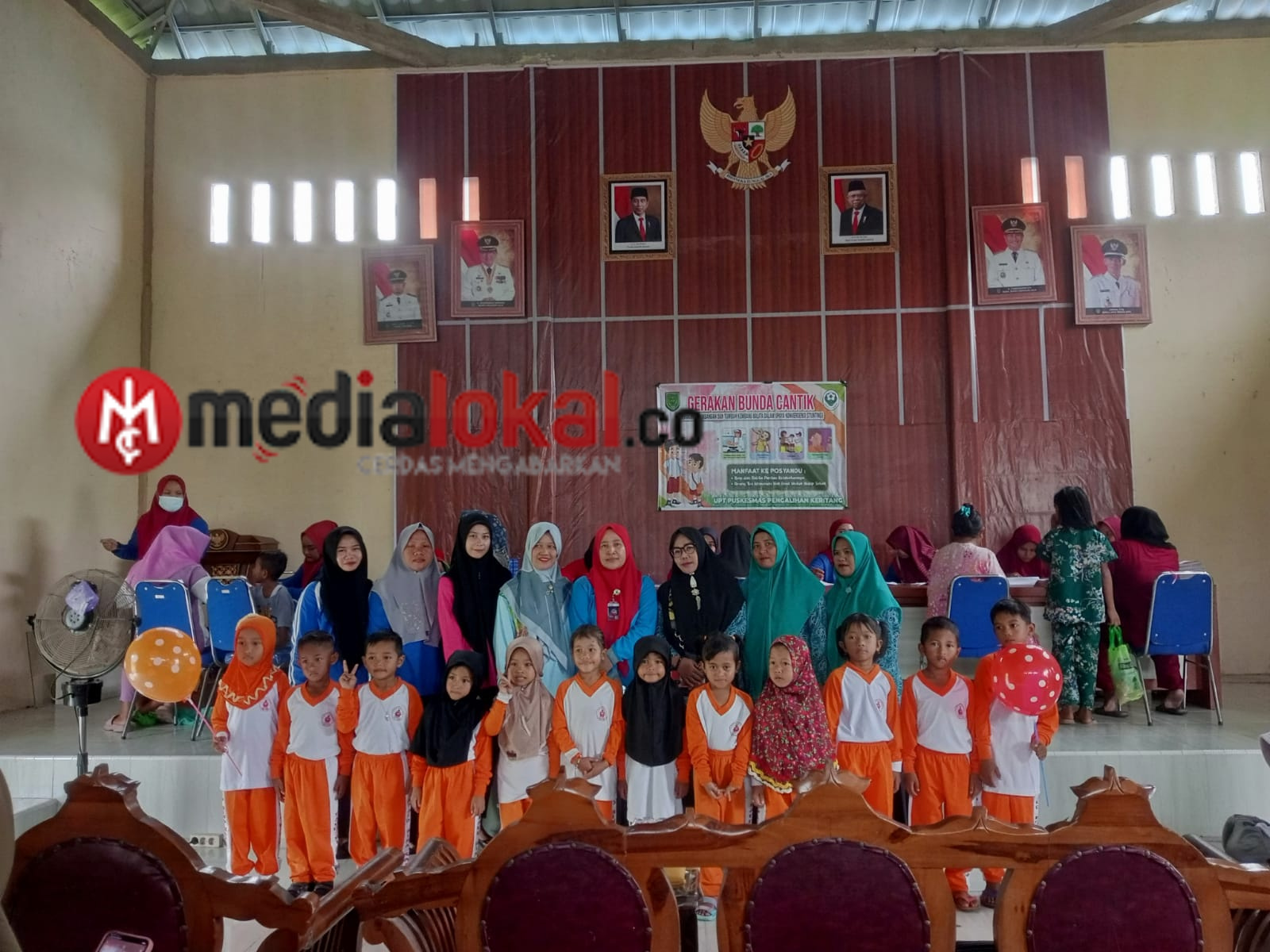 UPT Puskemas Pengalihan Keritang Galakkan Gerakan Bunda Cantik Upaya Pencegahan Stunting