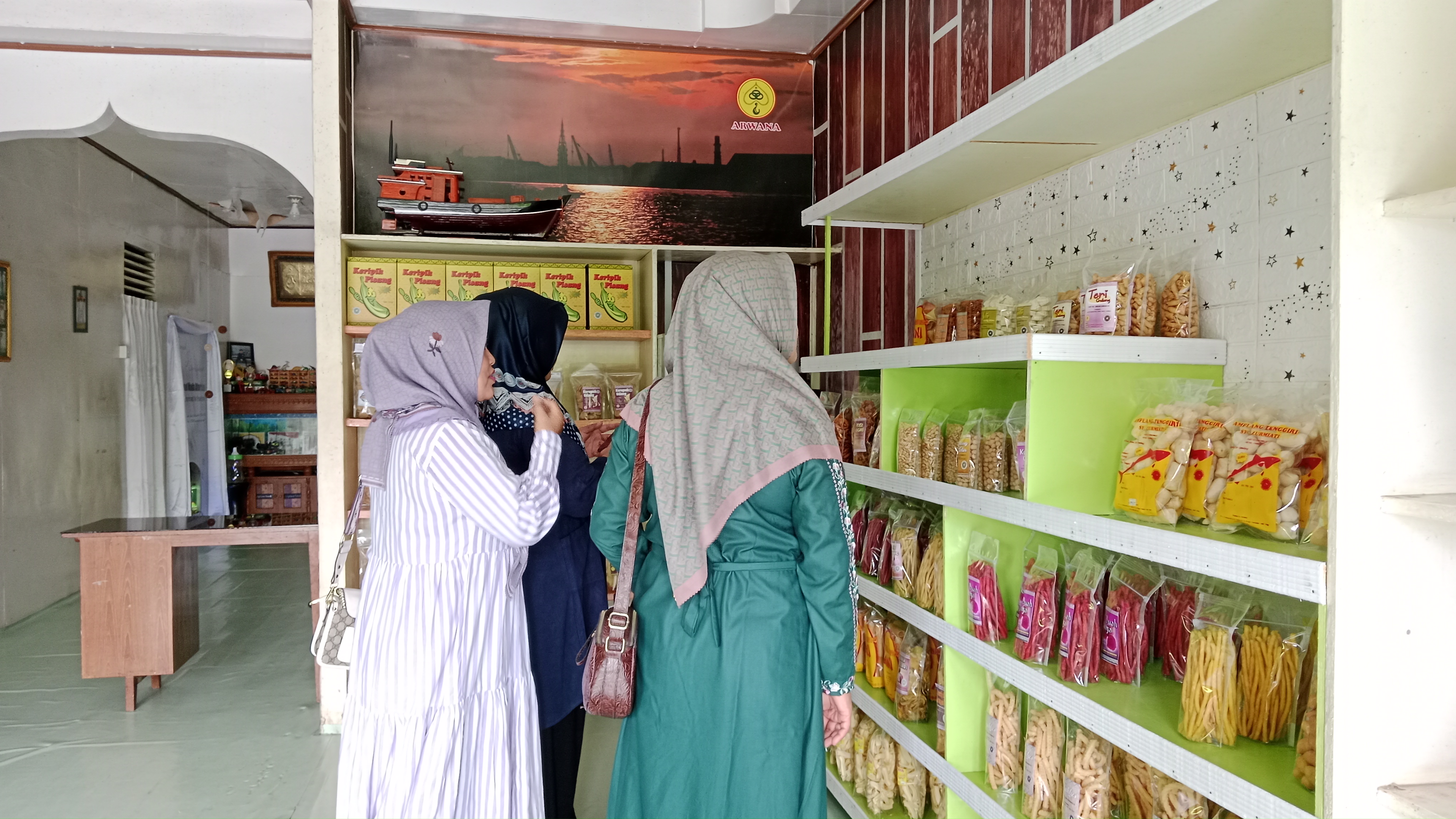 Wajib Dicoba, Keripik Pisang Arwana Khas Inhil Miliki Rasa Yang Gurih