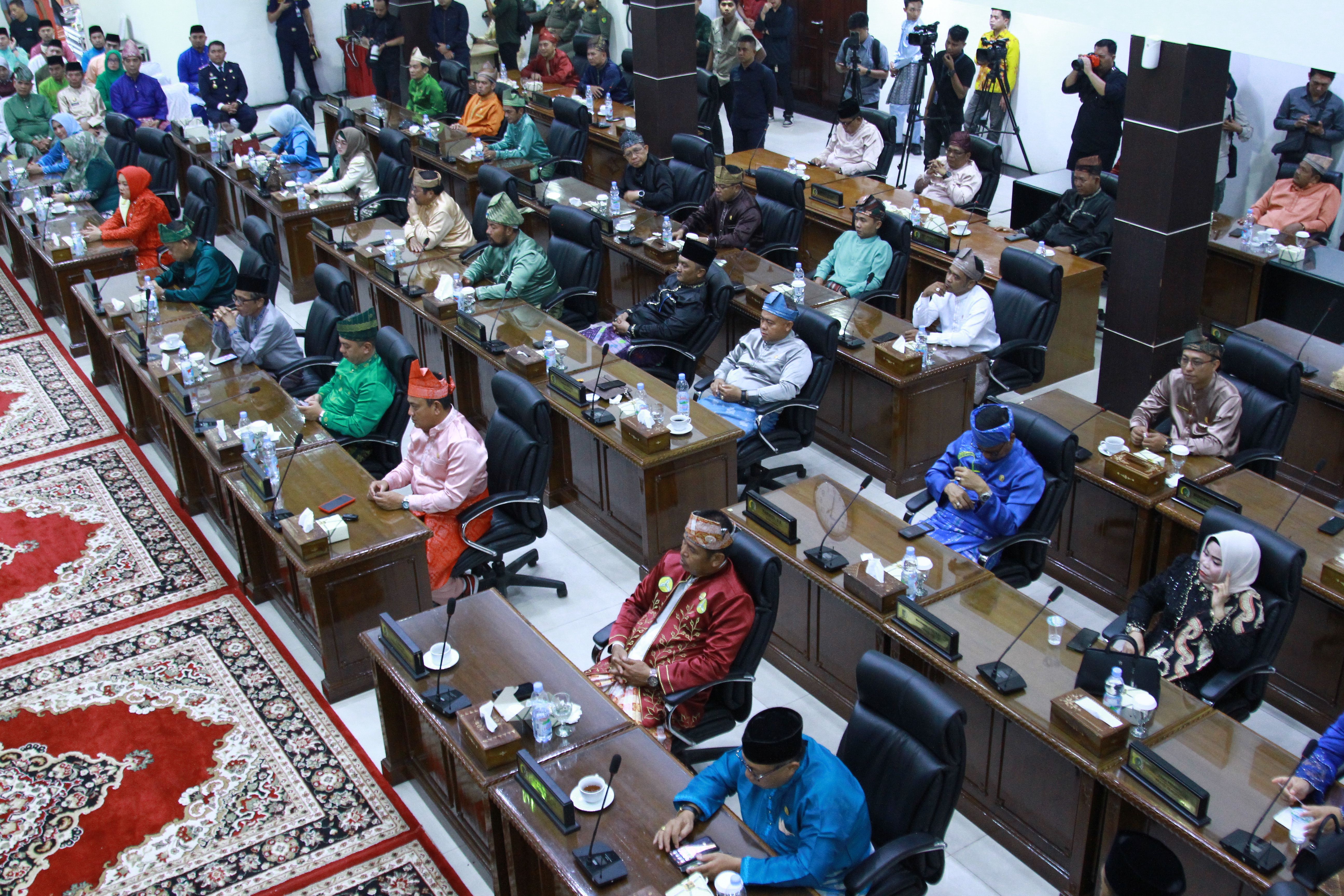 DPRD Gelar Rapat Paripurna Milad ke-60 Kabupaten Inhil, Momentum Refleksi dan Ajang Introspeksi