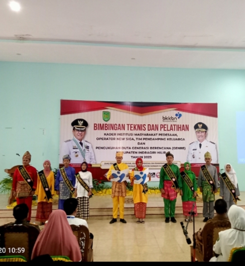Bupati HM Wardan Hadiri Pengukuhan Duta Gendre Kabupaten Inhil