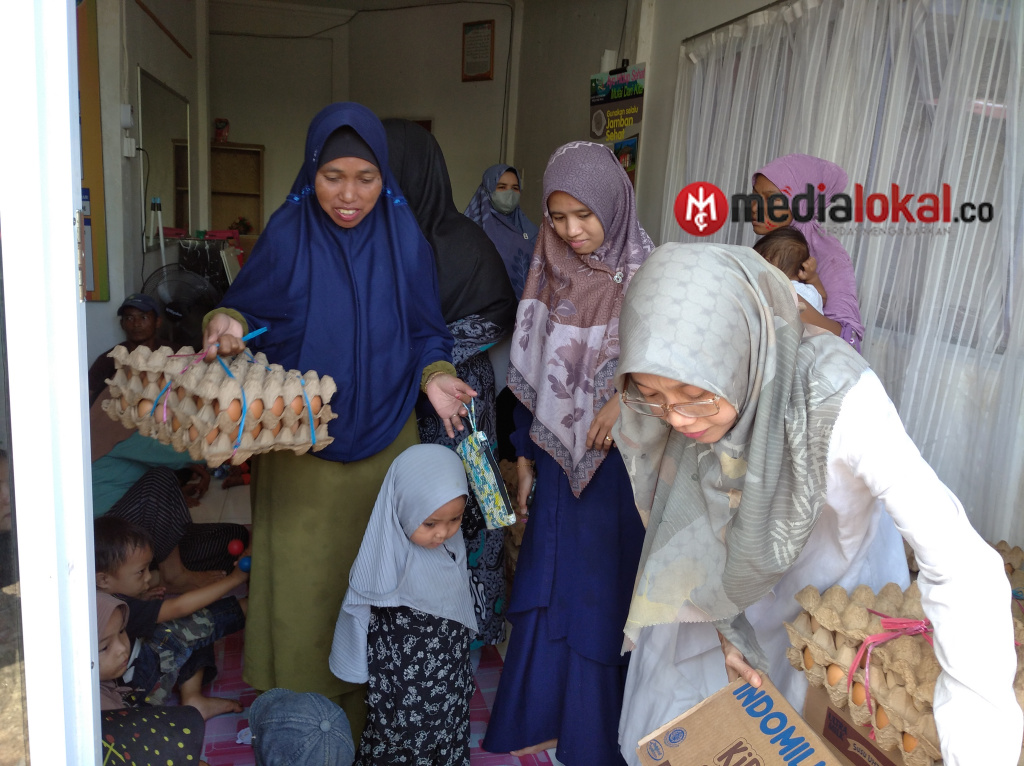 Rumah Pemulihan Gizi Dinkes Inhil Salurkan Puluhan Paket Nutrisi