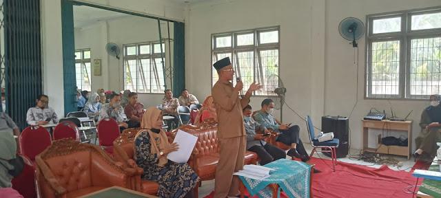 Diskop dan UKM Inhil Hadiri RAT BMT Al-Barokah Unisi