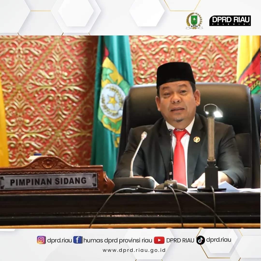 DPRD Riau Gelar Paripurna Pengucapan Sumpah PAW Anggota DPRD
