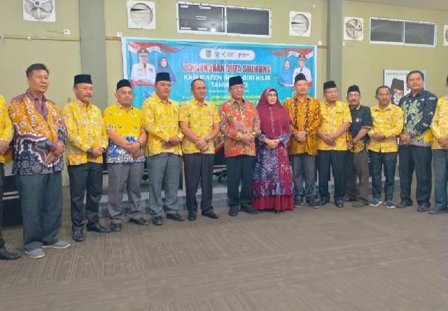 Bupati HM Wardan Harap Kolaborasi Stakeholder Tekan Angka Stunting di Inhil
