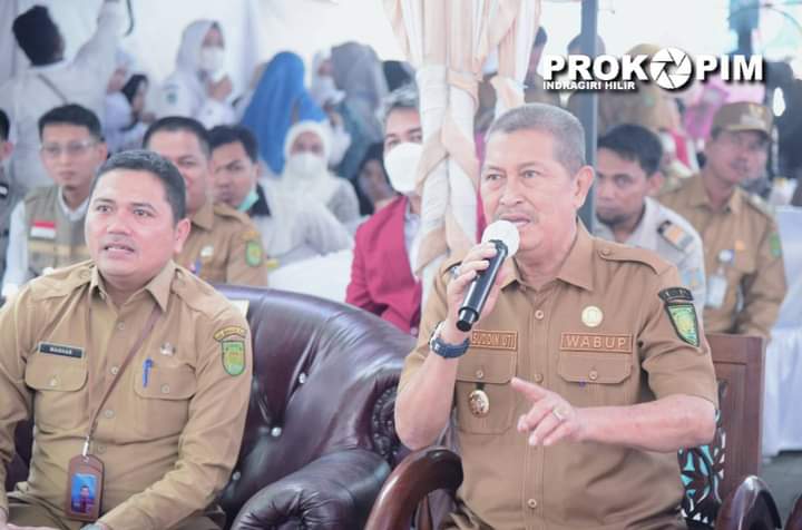 Dinas Kesehatan Kabupaten Indragiri Hilir Gelar Pencanangan Crash Program Polio Serentak