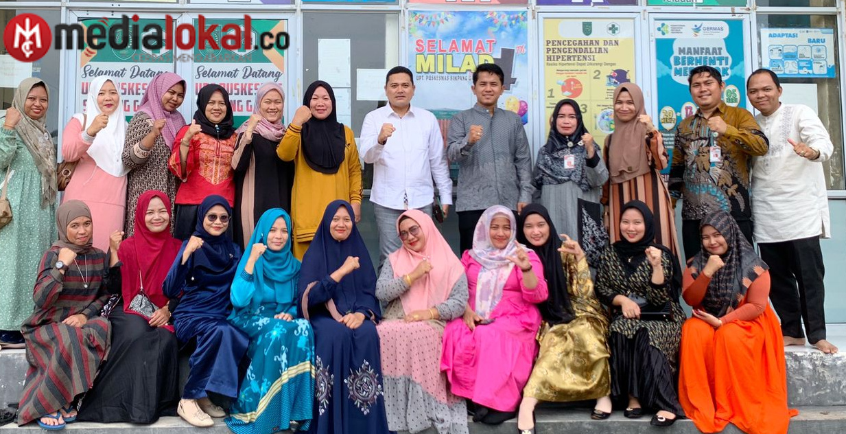 Tingkatkan Pelayanan Kesehatan, Sekretaris Dinas Kesehatan Kunker ke Pkm Simpang Gaung