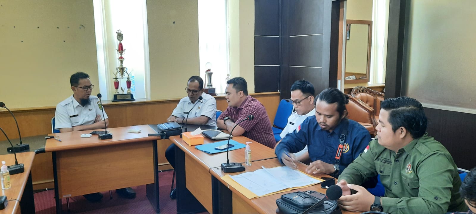 DPMPTSP Inhil Gelar Rapat Perdana Persiapan Temu Binis Dalam Rangka HPN