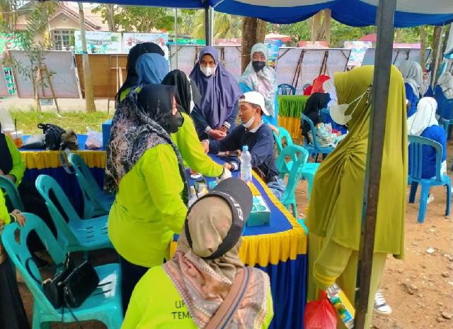 Dinkes Inhil Lakukan Vaksinasi Covid-19 Untuk Masyarakat