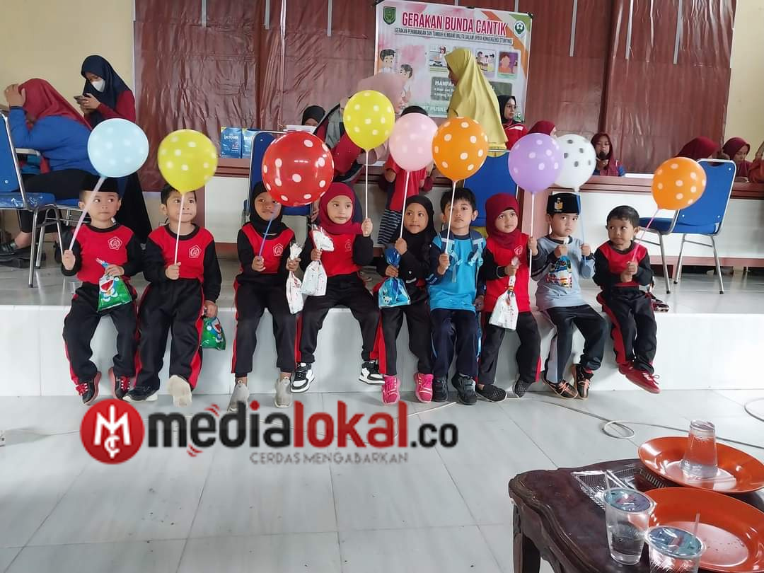 UPT Puskemas Pengalihan Keritang Galakkan Gerakan Bunda Cantik Upaya Pencegahan Stunting